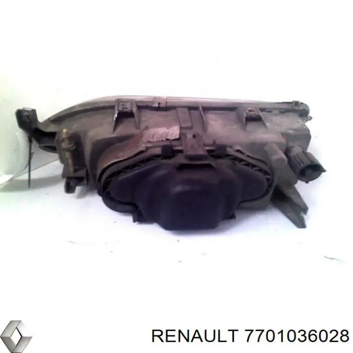 Фара правая Renault (RVI) 7701036028