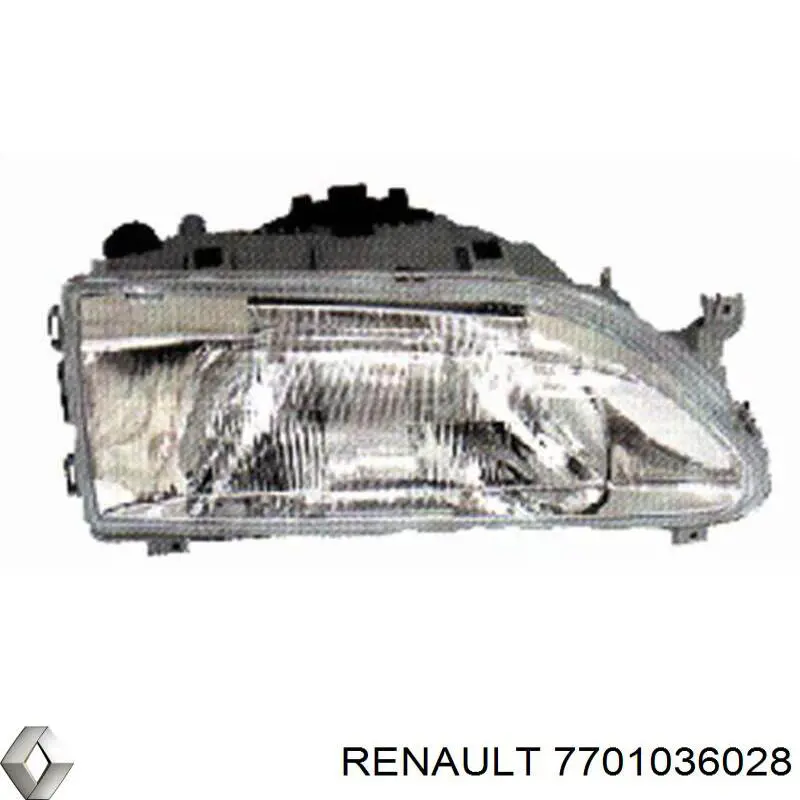 7701036028 Renault (RVI) фара правая