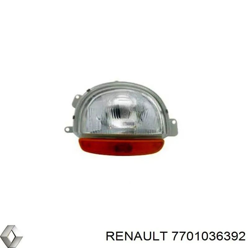 7701036392 Renault (RVI) фара правая