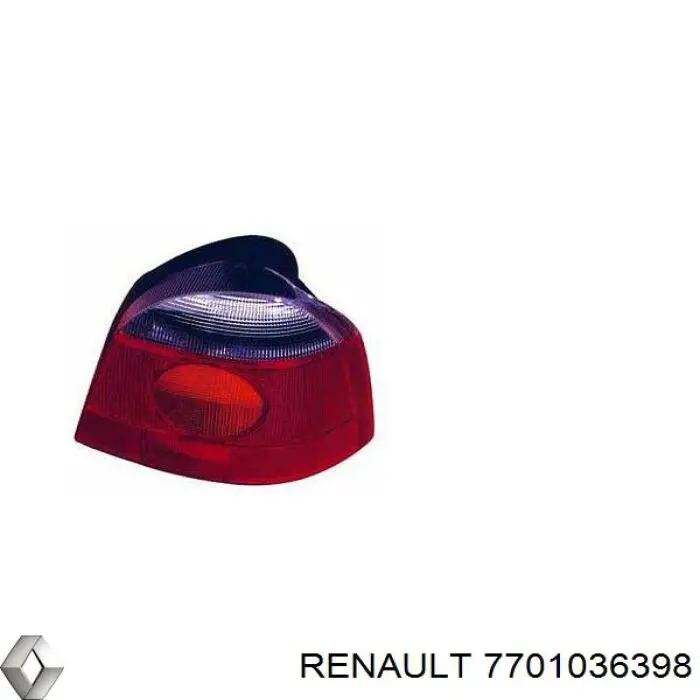 Фонари задние на Renault Twingo I C06