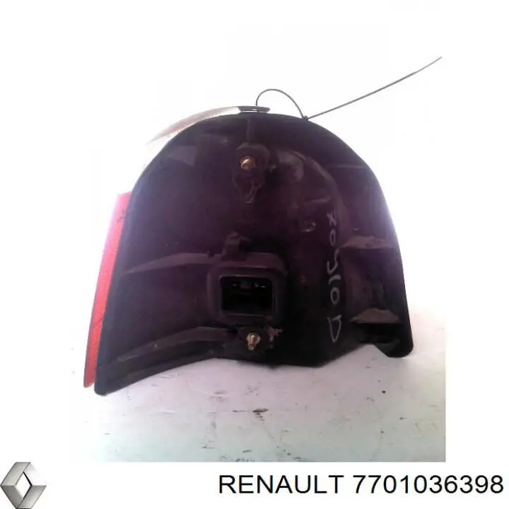  Задний фонарь Renault Twingo 1
