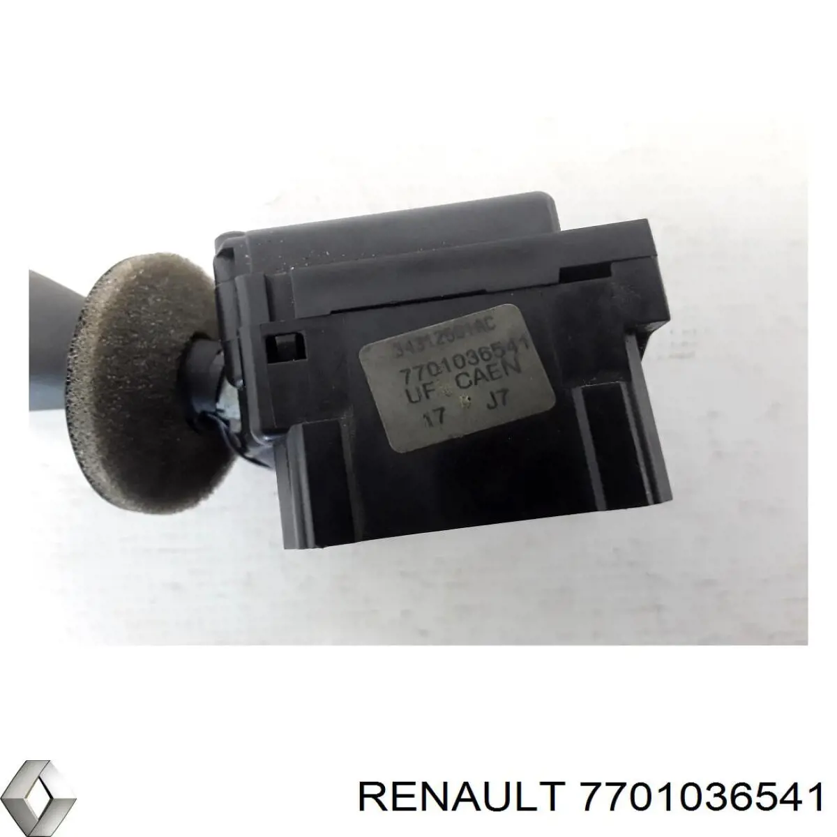 Conmutador en la columna de dirección derecho 7701036541 Renault (RVI)