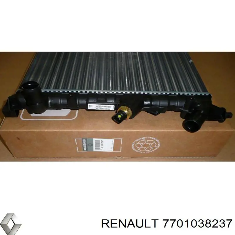 Радиатор 7701038237 Renault (RVI)