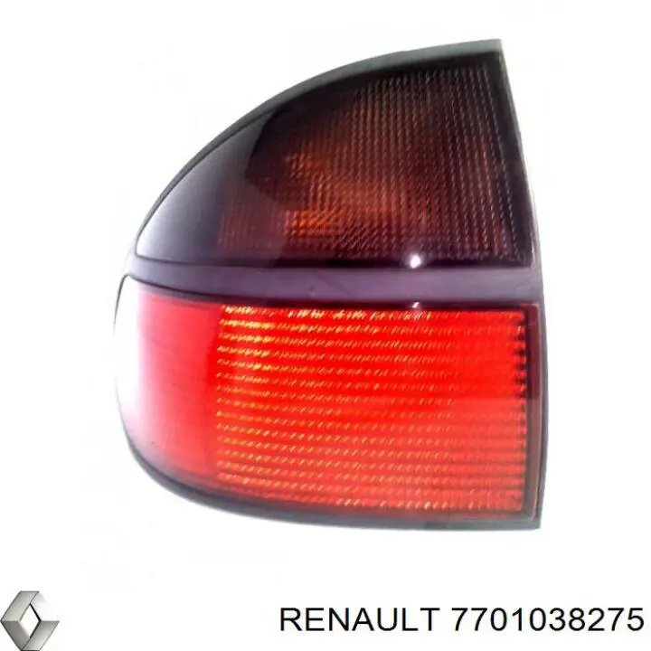 Фонарь задний левый Renault (RVI) 7701038275
