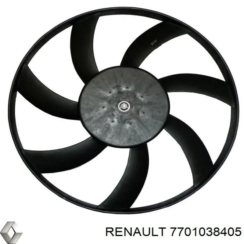 Motor del ventilador de enfriado 7701038405 Renault (RVI)