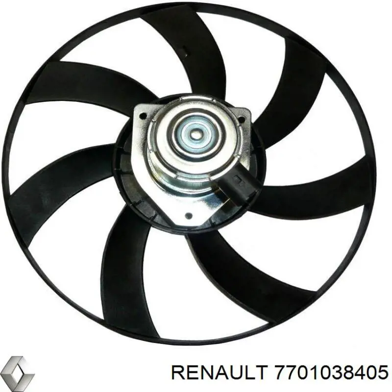 7701038405 Renault (RVI) motor de ventilador do sistema de esfriamento