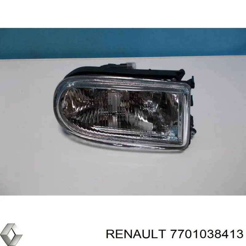 Фара противотуманная левая Renault (RVI) 7701038413