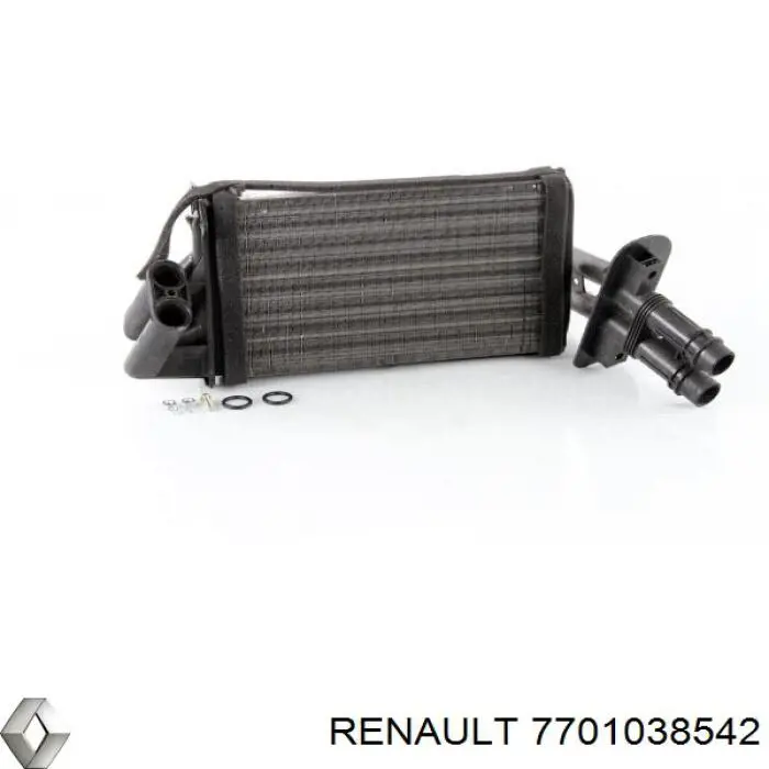 Купить 7701038542 Renault (RVI) Радиатор печки