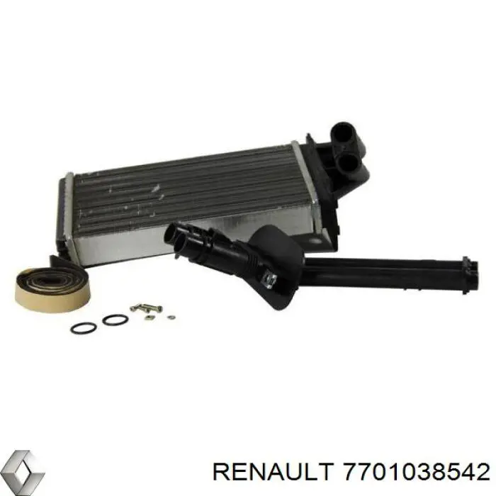 Radiador de calefacción 7701038542 Renault (RVI)