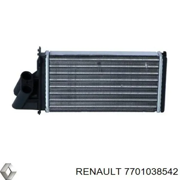 Радиатор печки (отопителя) Renault (RVI) 7701038542