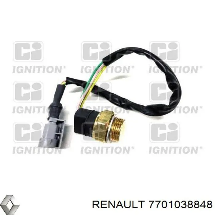 Датчик температуры радиатора Renault (RVI) 7701038848 цена, от 18.18 USD