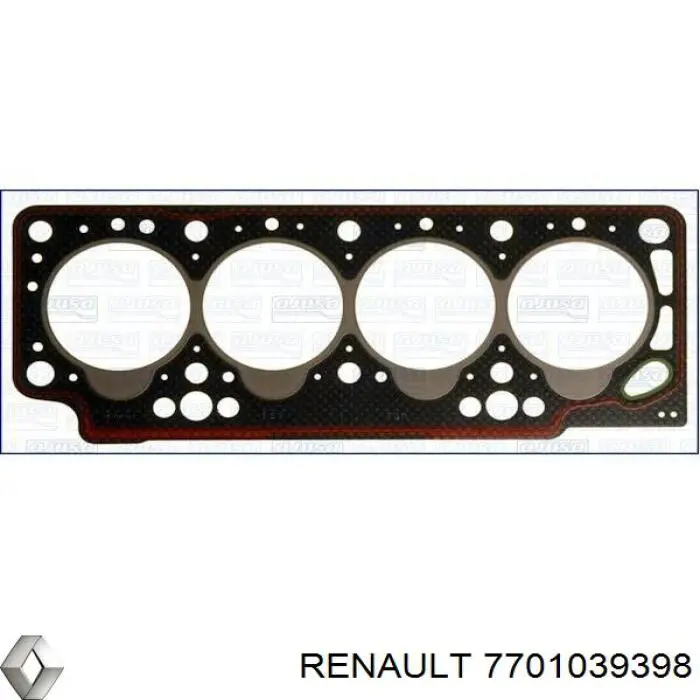 7701039398 Renault (RVI) прокладка гбц