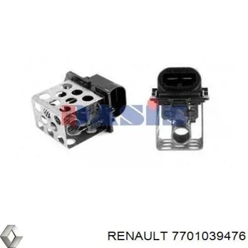 Резистор печки 7701039476 Renault (RVI)