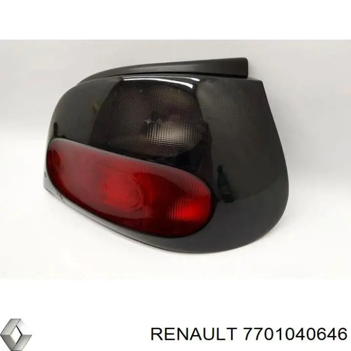 Фонарь задний правый 7701040646 Renault (RVI)