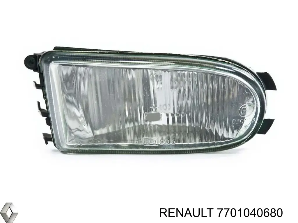 Фара противотуманная левая Renault (RVI) 7701040680