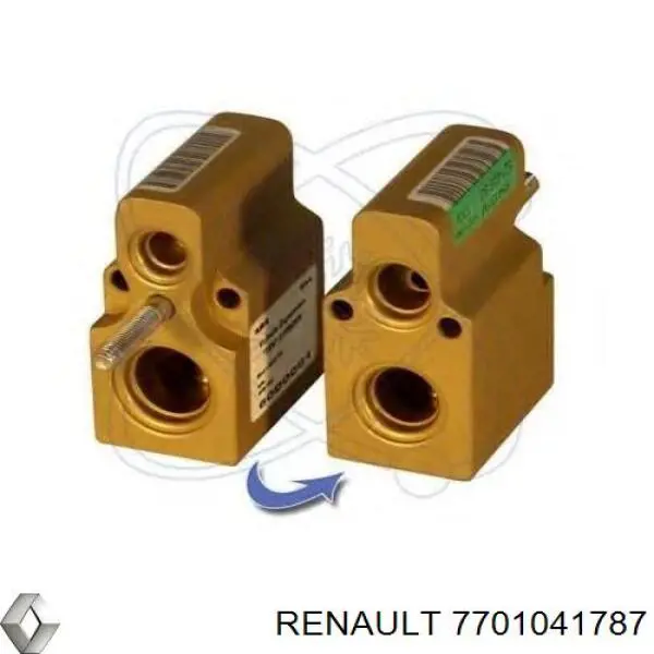 Клапан TRV кондиционера 7701041787 Renault (RVI)