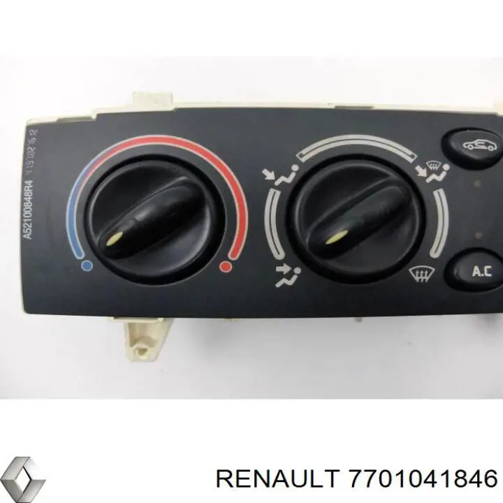 Купить 7701041846 Renault (RVI) Блок управления печкой