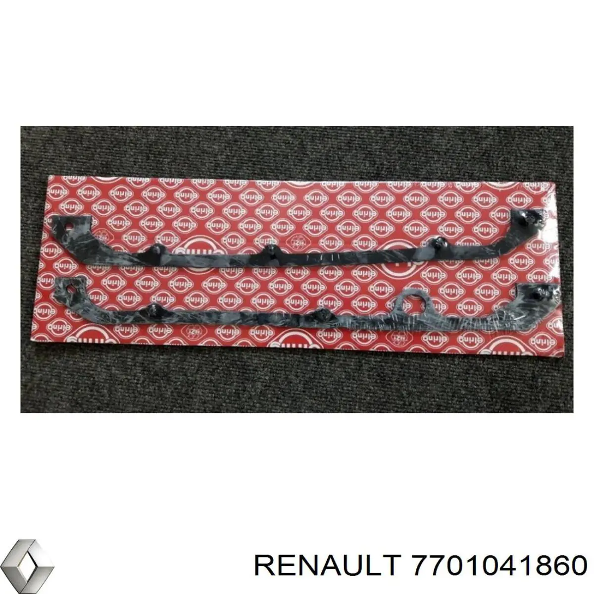Прокладка поддона картера двигателя левая Renault (RVI) 7701041860