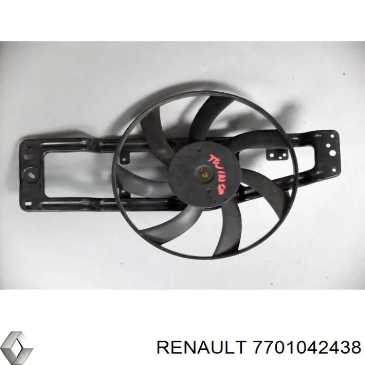 Вентилятор/крыльчатка радиатора охлаждения Renault (RVI) 7701042438 цена, от 53.95 USD