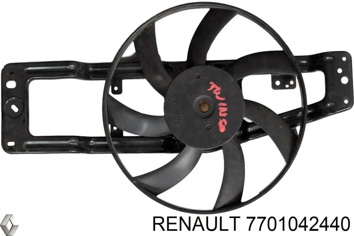 Мотор вентилятора системы охлаждения Renault (RVI) 7701042440 цена, от  USD
