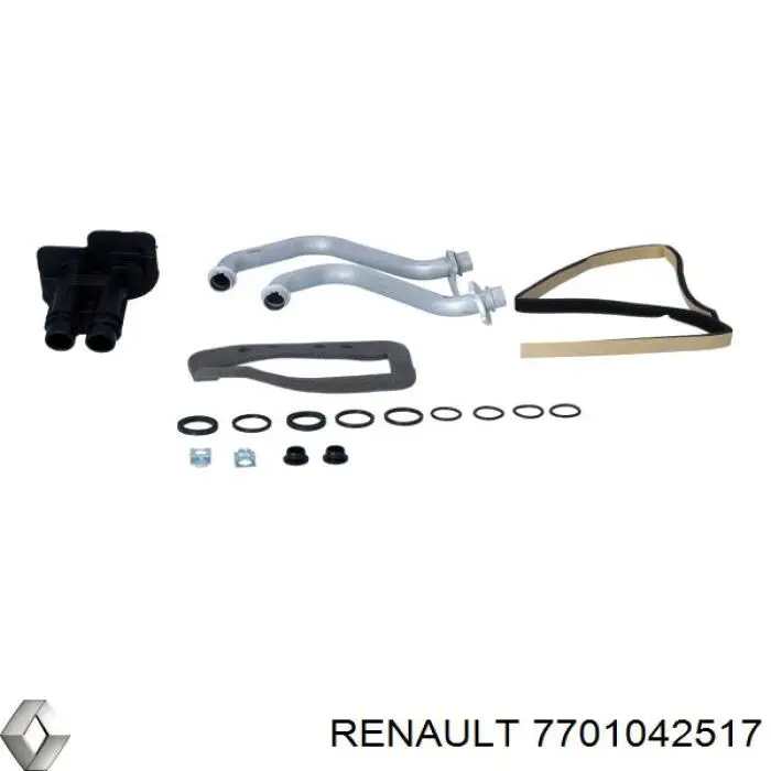 Купить 7701042517 Renault (RVI) Радиатор печки
