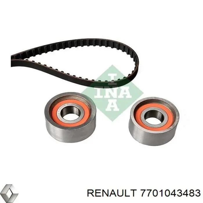 Зубчатый ремень Renault (RVI) 7701043483 цена, от 24.47 USD
