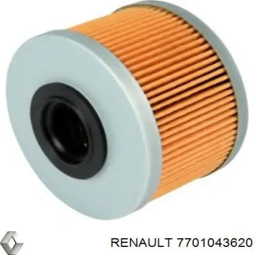 7701043620 Renault (RVI) filtro de combustível