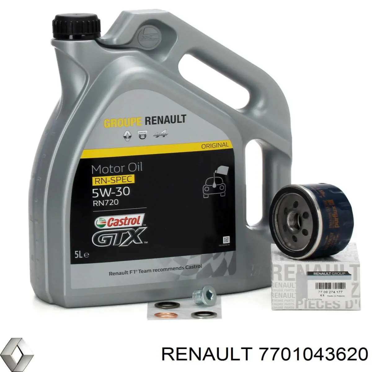 Топливный фильтр 7701043620 Renault (RVI)