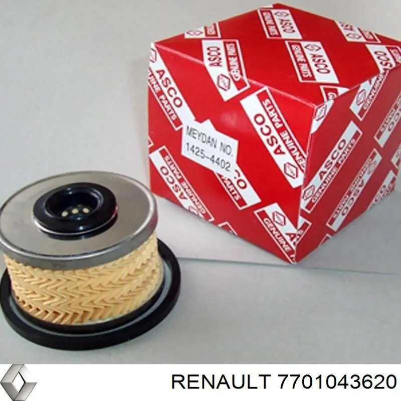 Фильтр тонкой очистки топлива Renault (RVI) 7701043620 цена, от 7.22 USD