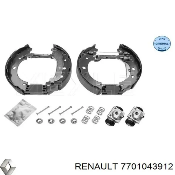 Цилиндр тормозной колесный 7701043912 Renault (RVI)