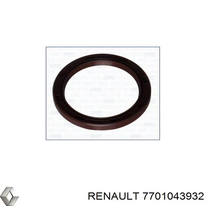 Купить 7701043932 Renault (RVI) Прокладка поддона картера