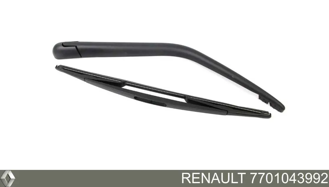 Купить 7701043992 Renault (RVI) Рычаг-поводок стеклоочистителя заднего стекла