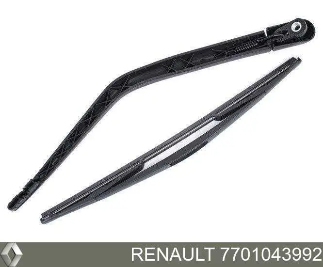 Поводок дворника заднего стекла Renault (RVI) 7701043992