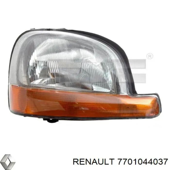 Купить 7701044037 Renault (RVI) Фара левая передняя