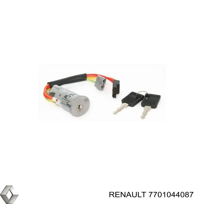 Замок зажигания Renault (RVI) 7701044087 цена, от 9.89 USD