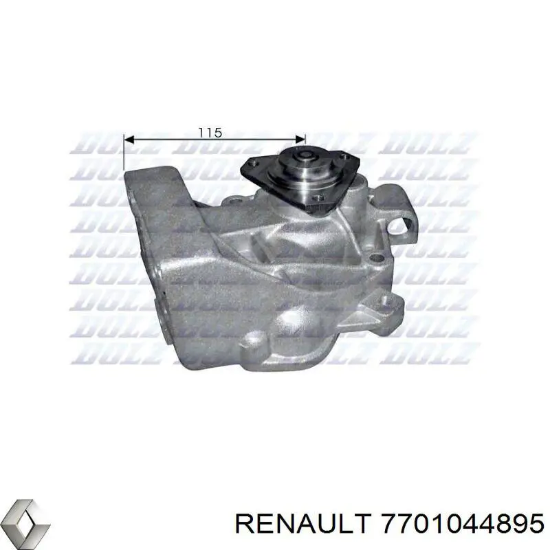  Renault (RVI) 7701044895 цена, от 12.67 USD