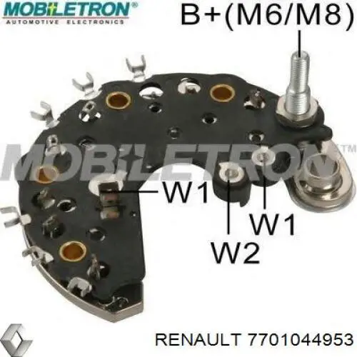 Купить 7701044953 Renault (RVI) Выпрямитель диодный