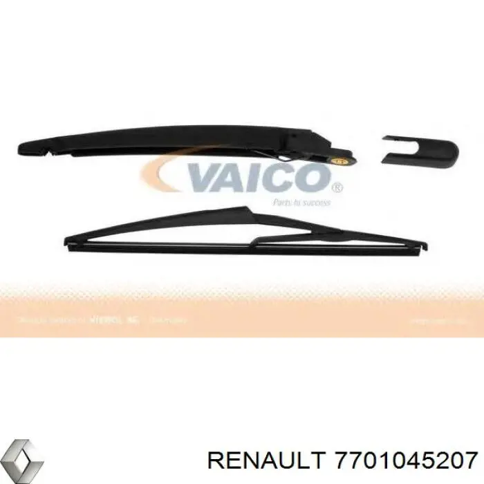 Поводок дворника заднего стекла Renault (RVI) 7701045207