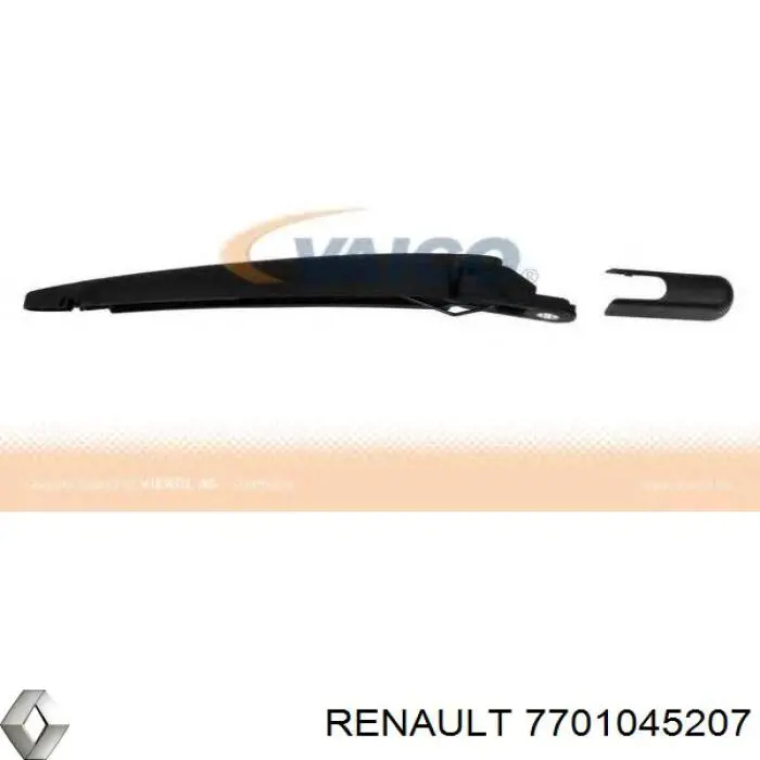 Compre 7701045207 Renault (RVI) Braço de limpa-pára-brisas de vidro traseiro