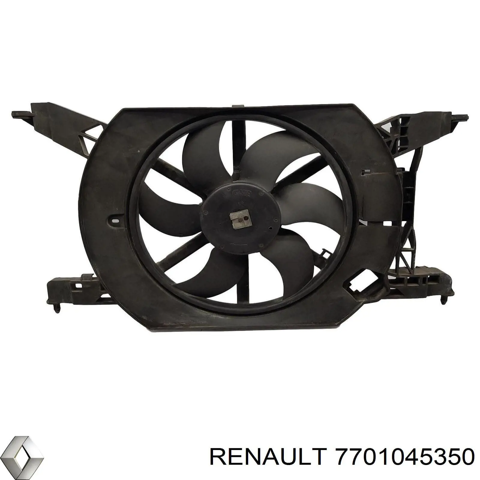 Difusor do radiador de esfriamento para Renault Laguna (K56)