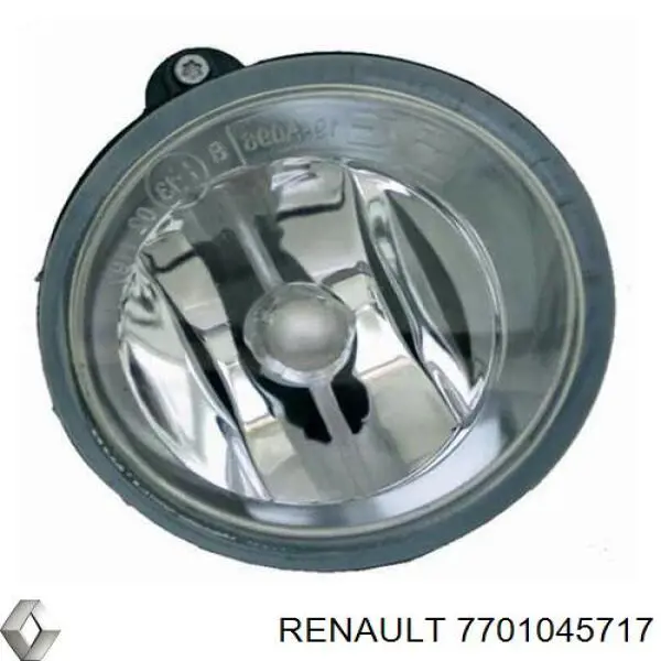 Правая противотуманная фара Renault (RVI) 7701045717