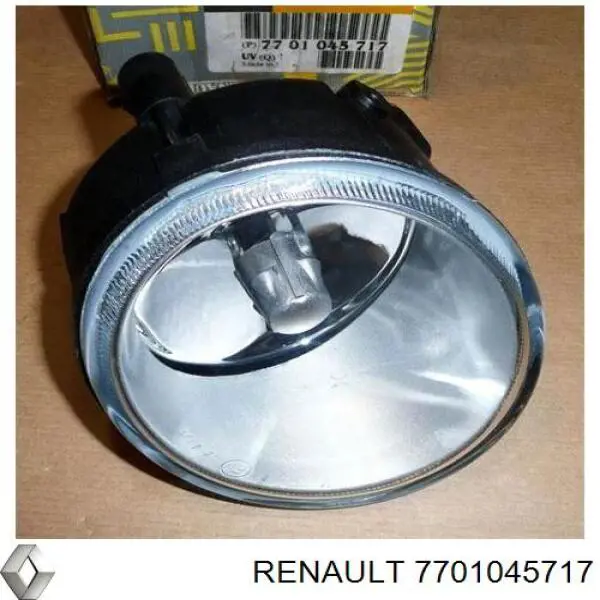 Фара противотуманная правая 7701045717 Renault (RVI)