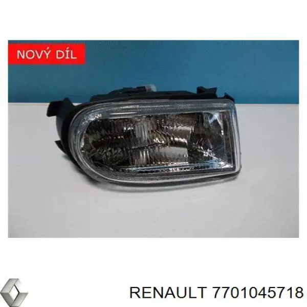 Левая противотуманная фара Renault (RVI) 7701045718