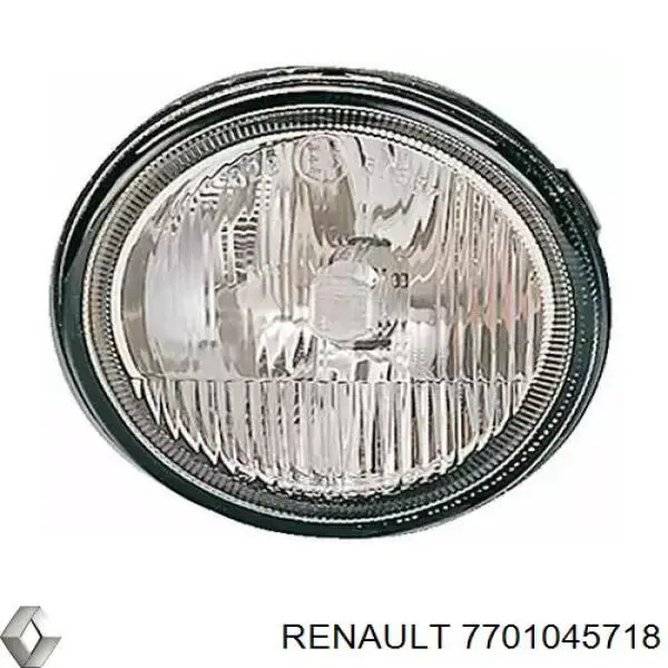 Фара противотуманная левая Renault (RVI) 7701045718