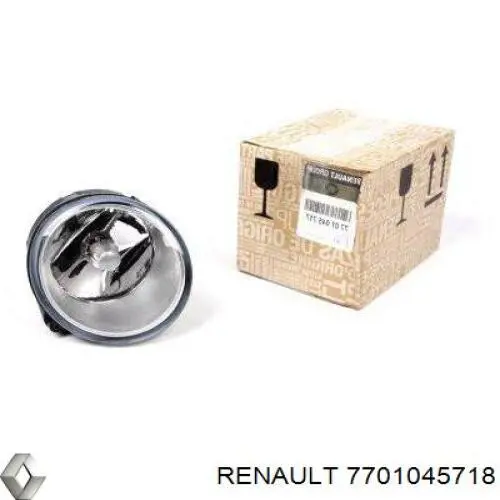 Фара противотуманная, левая Renault (RVI) 7701045718 цена, от 92.86 USD