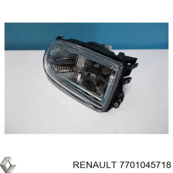 Фара противотуманная левая 7701045718 Renault (RVI)
