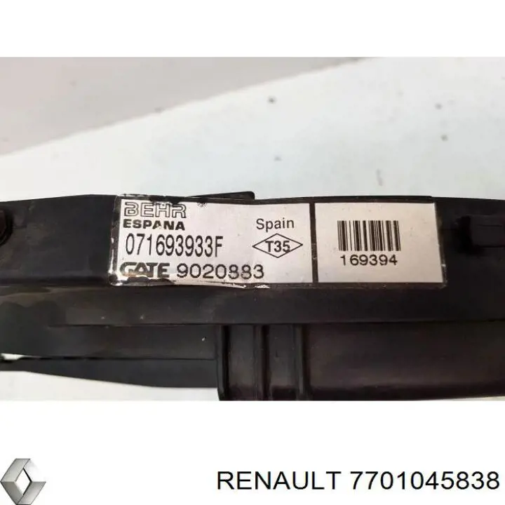 Мотор вентилятора системы охлаждения Renault (RVI) 7701045838 цена, от 62.54 USD