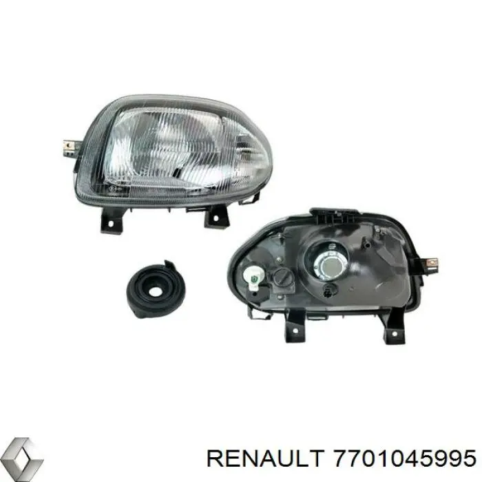 Фара левая 7701045995 Renault (RVI)