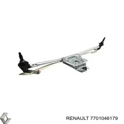 7701046179 Renault (RVI) trapézio de limpador pára-brisas