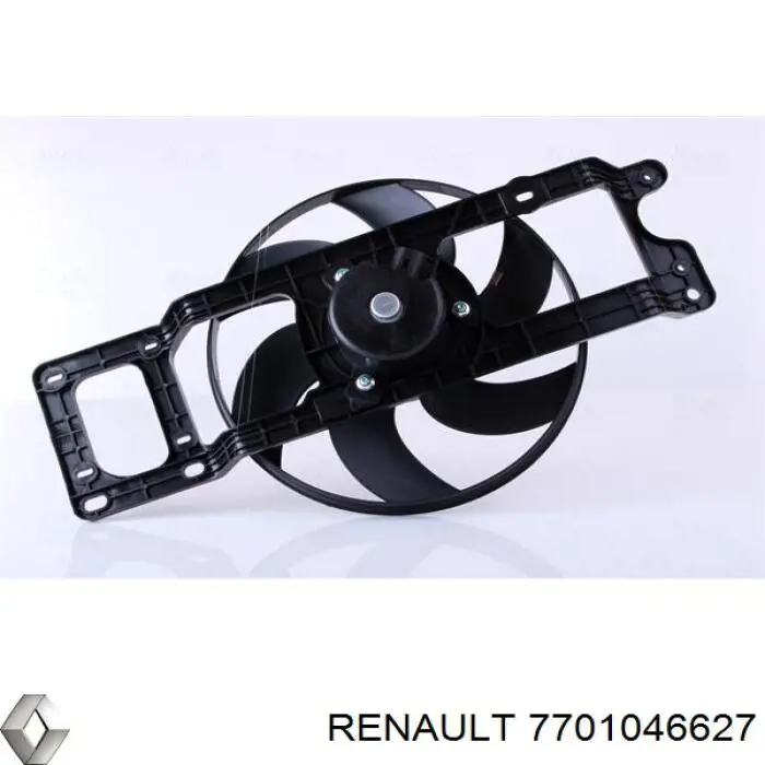 Кронштейн дифузора вентилятора на Renault Clio II 